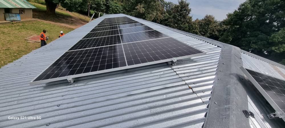 Rooftop solar array